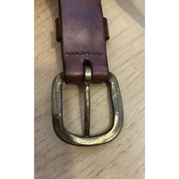 Men’s Nautical Canvas Belt 42 Sail Boats Preppy Fishing 80s 90s USA Leather Man - Picture 7 of 11